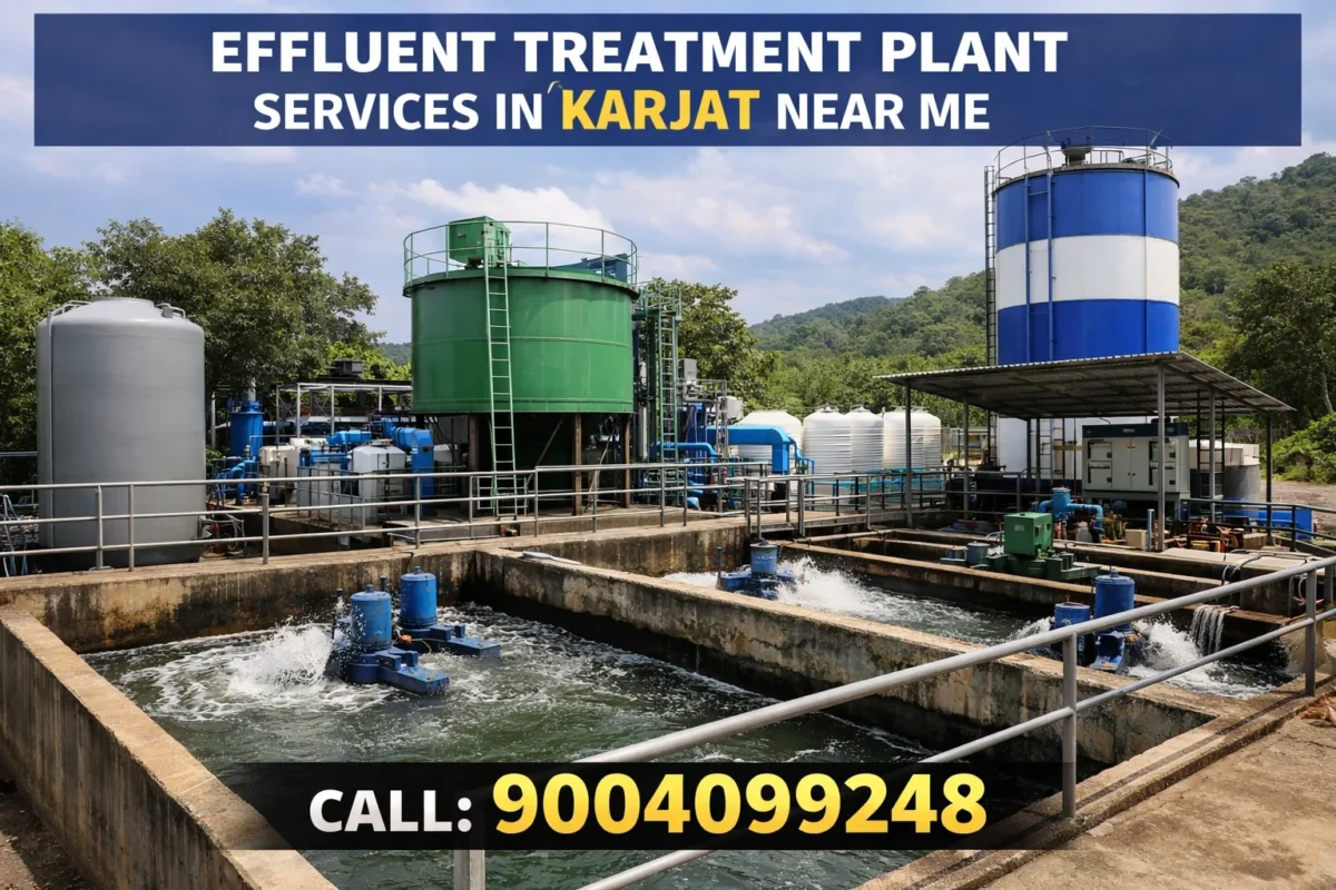 Effluent Treatment Plant Services in Karjat Near Me