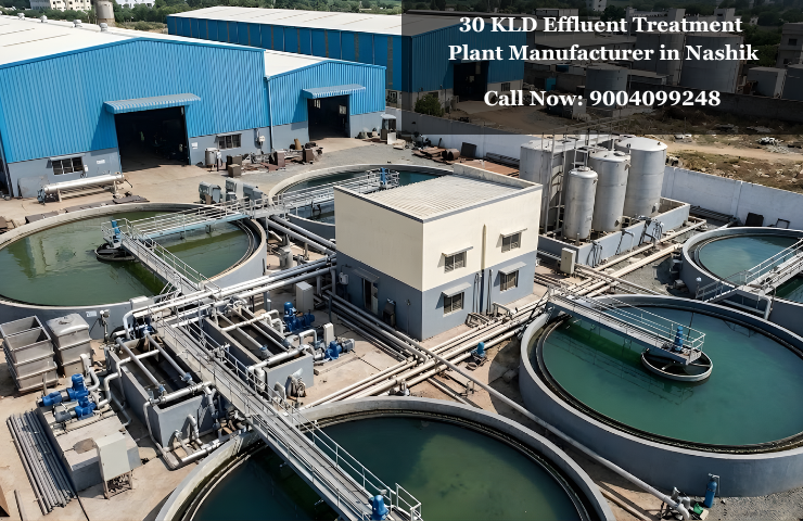 30 KLD Effluent Treatment Plant Manufacturer in Nashik
