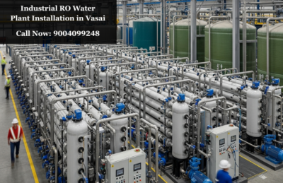 Industrial RO Water Plant Installation in Vasai