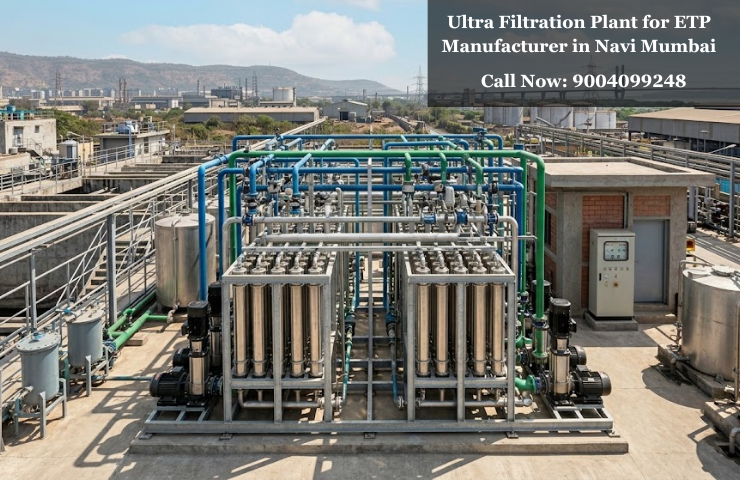 Ultra Filtration Plant for ETP Manufacturer in Navi Mumbai