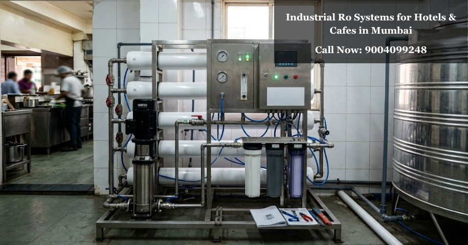 Industrial Ro Systems for Hotels & Cafes in Mumbai