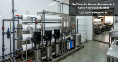 Ro Plant for Hotels, Restaurants & Cafes Near Navi Mumbai