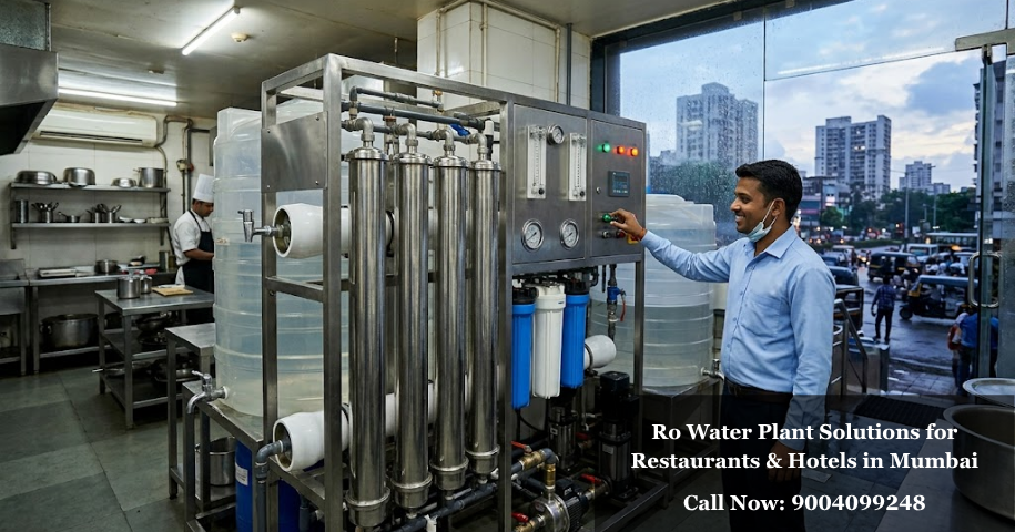 Ro Water Plant Solutions for Restaurants & Hotels in Mumbai
