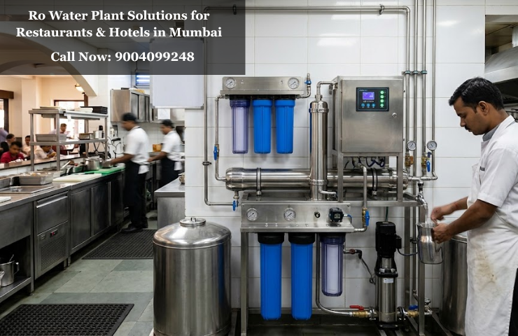 Ro Water Plant Solutions for Restaurants & Hotels in Mumbai